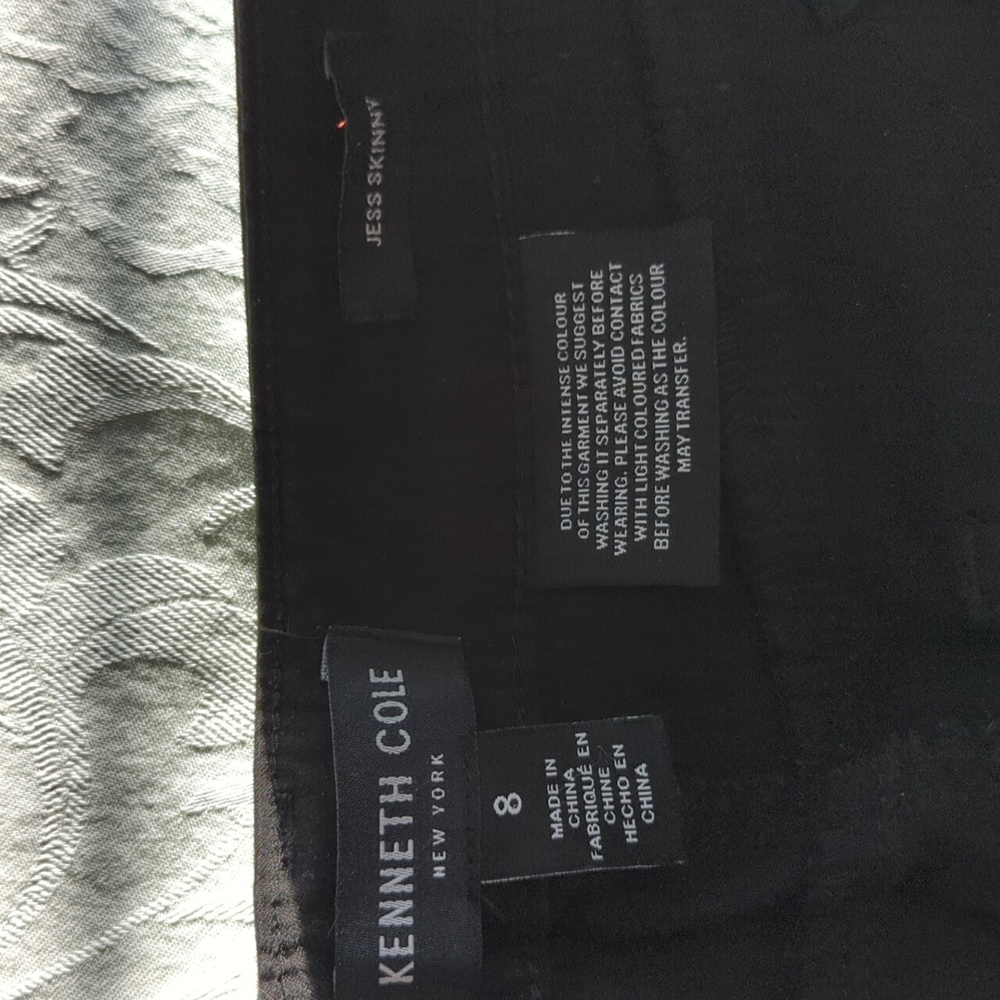 Kenneth Cole black skinny pants